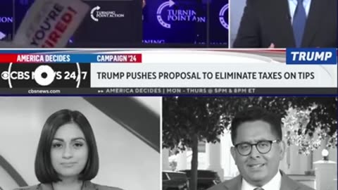WOW: The Media Suddenly Changes Its Mind After Kamala Picks Up Trump's No Tax On Tips Idea