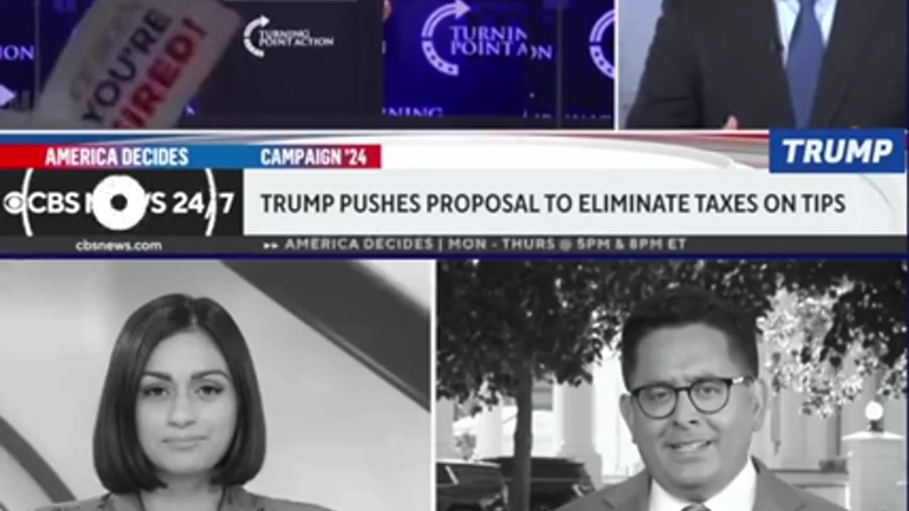WOW: The Media Suddenly Changes Its Mind After Kamala Picks Up Trump's No Tax On Tips Idea
