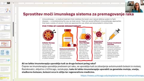 25. srečanje - 12. 10. 2024 O imunski terapiji za zdravljenje raka