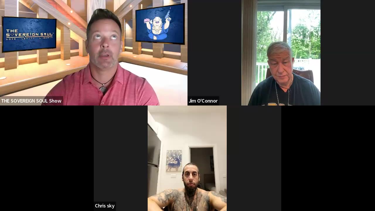 Brad Wozny, Chris Sky, % me discuss battle between Good V Evil, God Wins