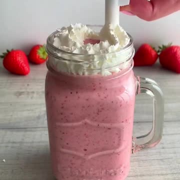 Better than Starbucks Strawberry Frap