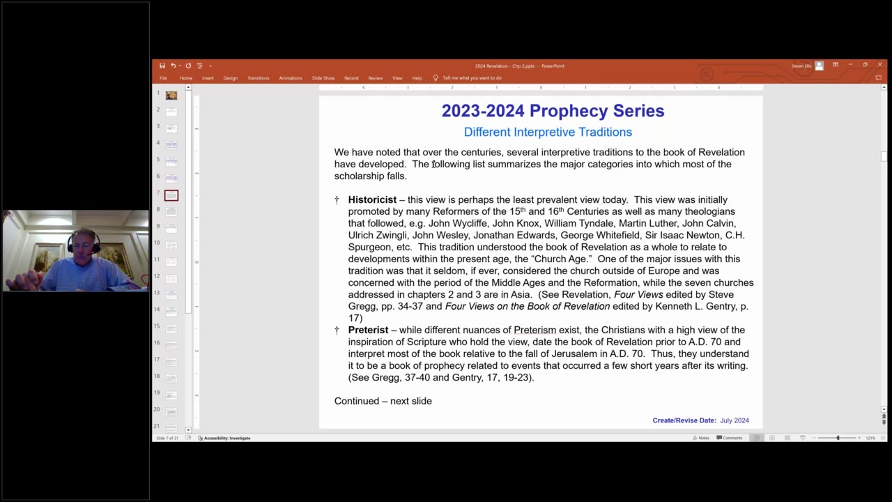 Revelation 2 & 3 – Introduction (continued)