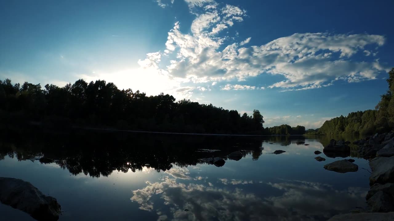 Magical Timelapse: The Stunning Beauty of a River in Every Moment