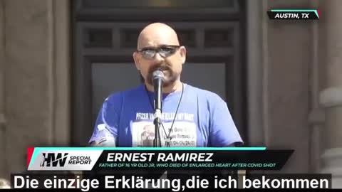 Ernest Ramirez son passed from the Covid Vaccine