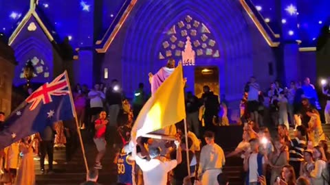 Faith in Motion: Sydney’s Joyful Procession for Christ ✝️✨