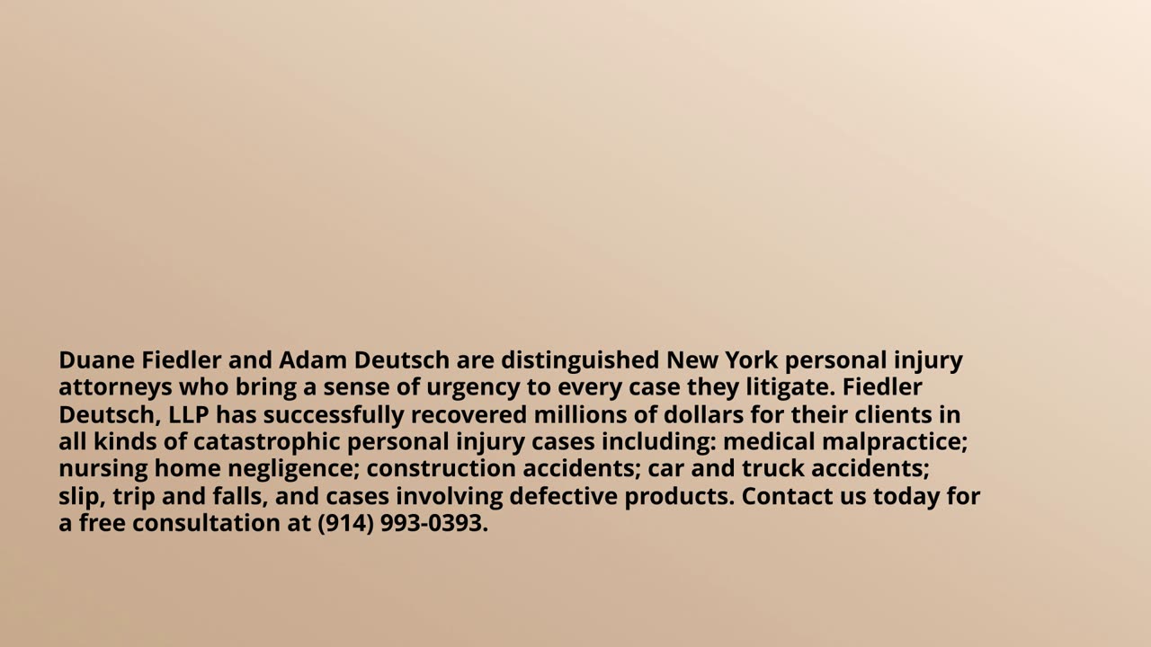 White Plains Personal Injury Lawyer