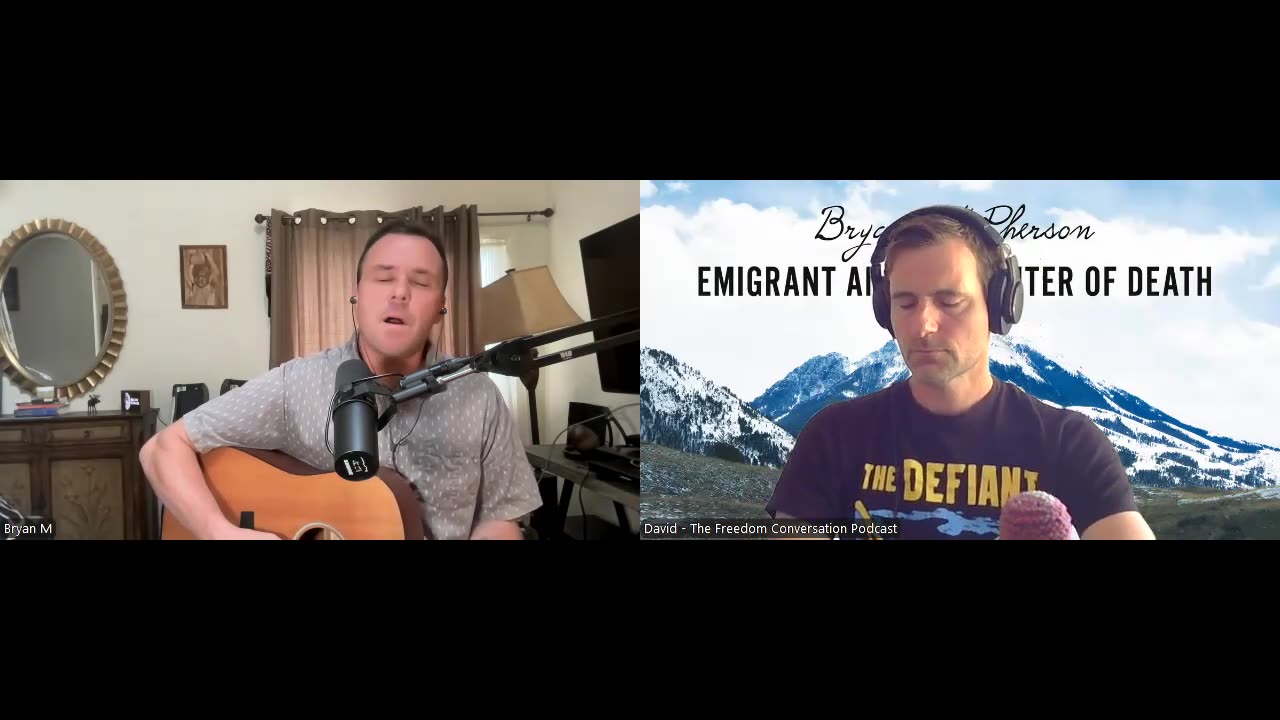 Bryan McPherson-Emigrant and the Winter of Death. DIY Music in the "new normal"