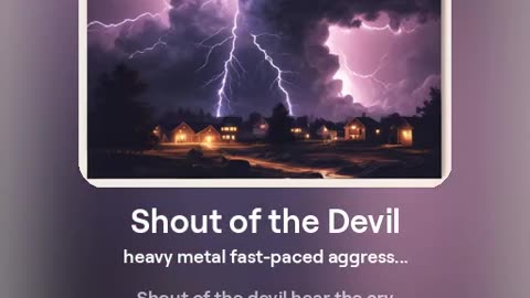 Shout of the Devil new metal track 2024