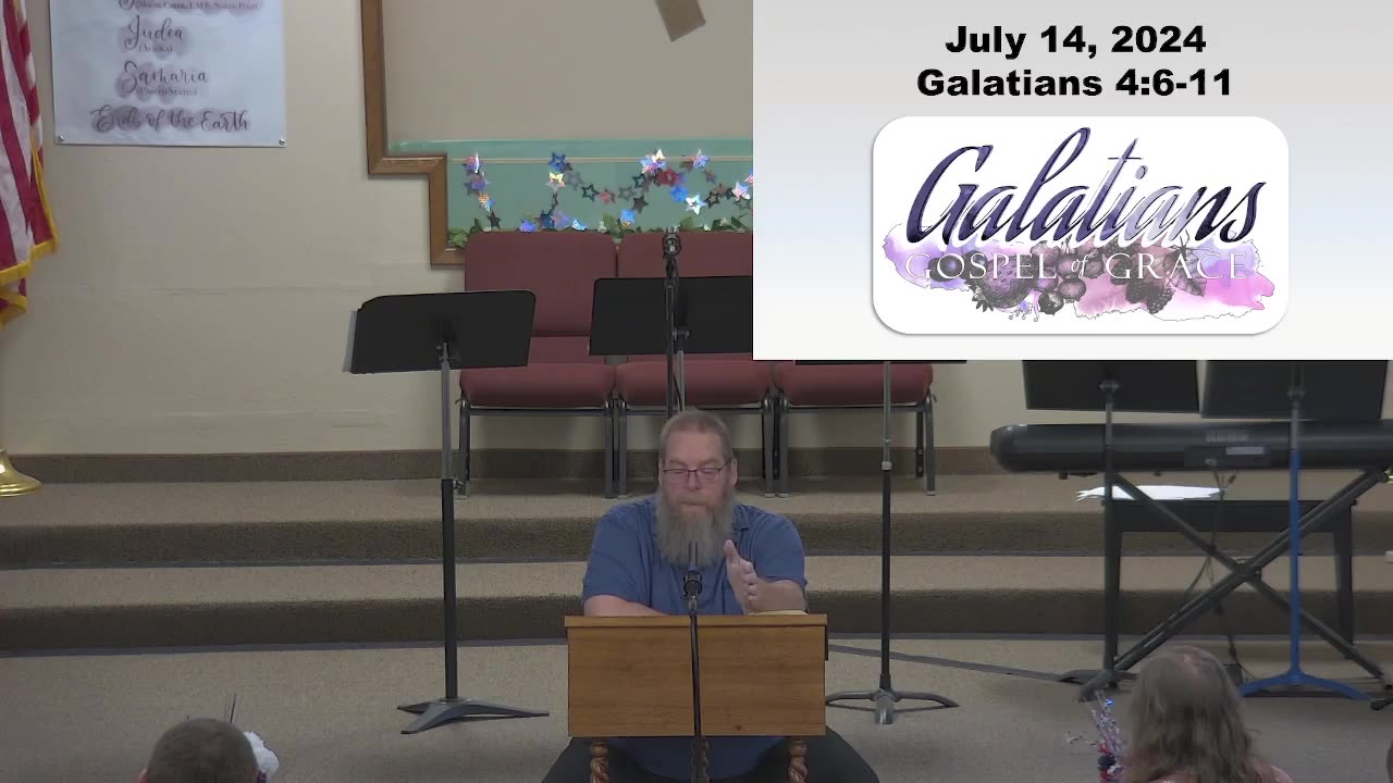 Sunday Service at Moose Creek Baptist Church part 2; 7/14/2024