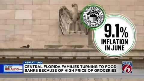 Central Florida food banks see more demand, fewer donations due to inflation