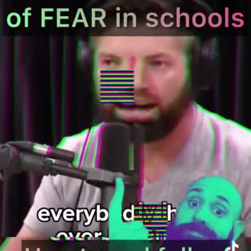 Man arrested as boy for knife in school confused #jre #fear #culture #mindcontrol #shorts