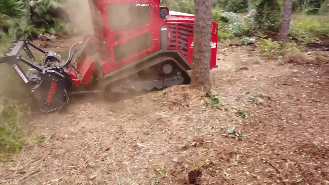 ASMR for men. Doing some land clearing