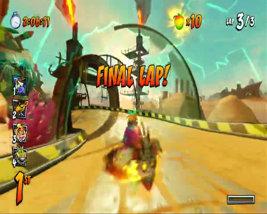 Crash Team Racing Nitro Fueled - Megamix Mania Mirror Mode Gameplay