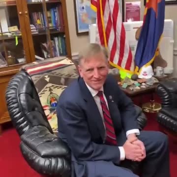 Rep Paul Gosar went live on GETTR - He will not be bullied!