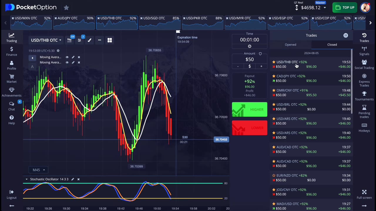 Best 60 Seconds Scalping Trading Strategy On Pocket Option 90% Accurate Live Results Full Tutorial