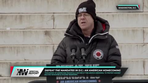Man Breaks Down the Truth About Covid & the Vax in Washington D.C.