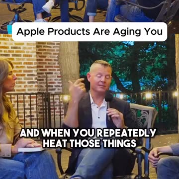 💥💥 EMF induced wear & tear linked to turbo aging. Beware of apple products according to experts