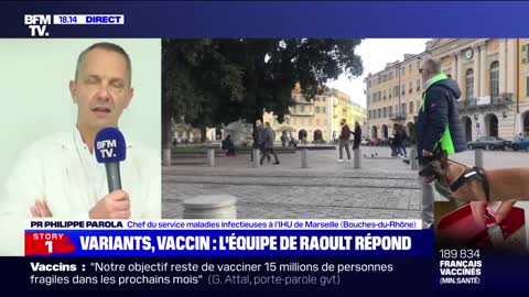 Le professeur Parola sur le confinement