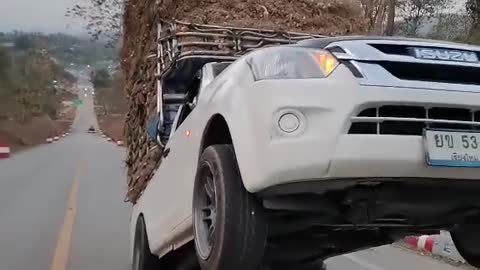 This car drive with two wheel you will never seen before