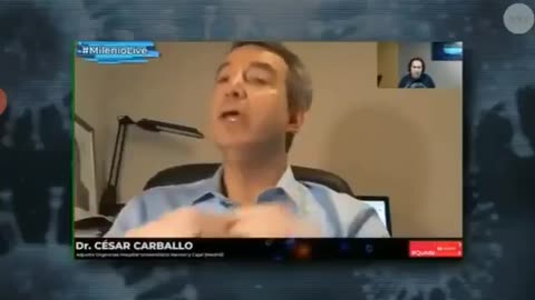 Dr Carballo explicando que los test arrojan falsos positivos