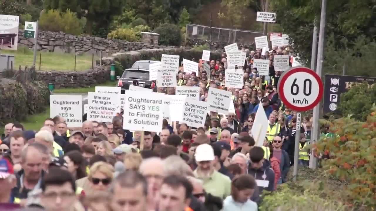 Up to 3000 people in second march at Oughterard as opposition grows