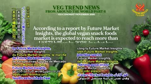 Veg Trend News from Around the World, Part 6