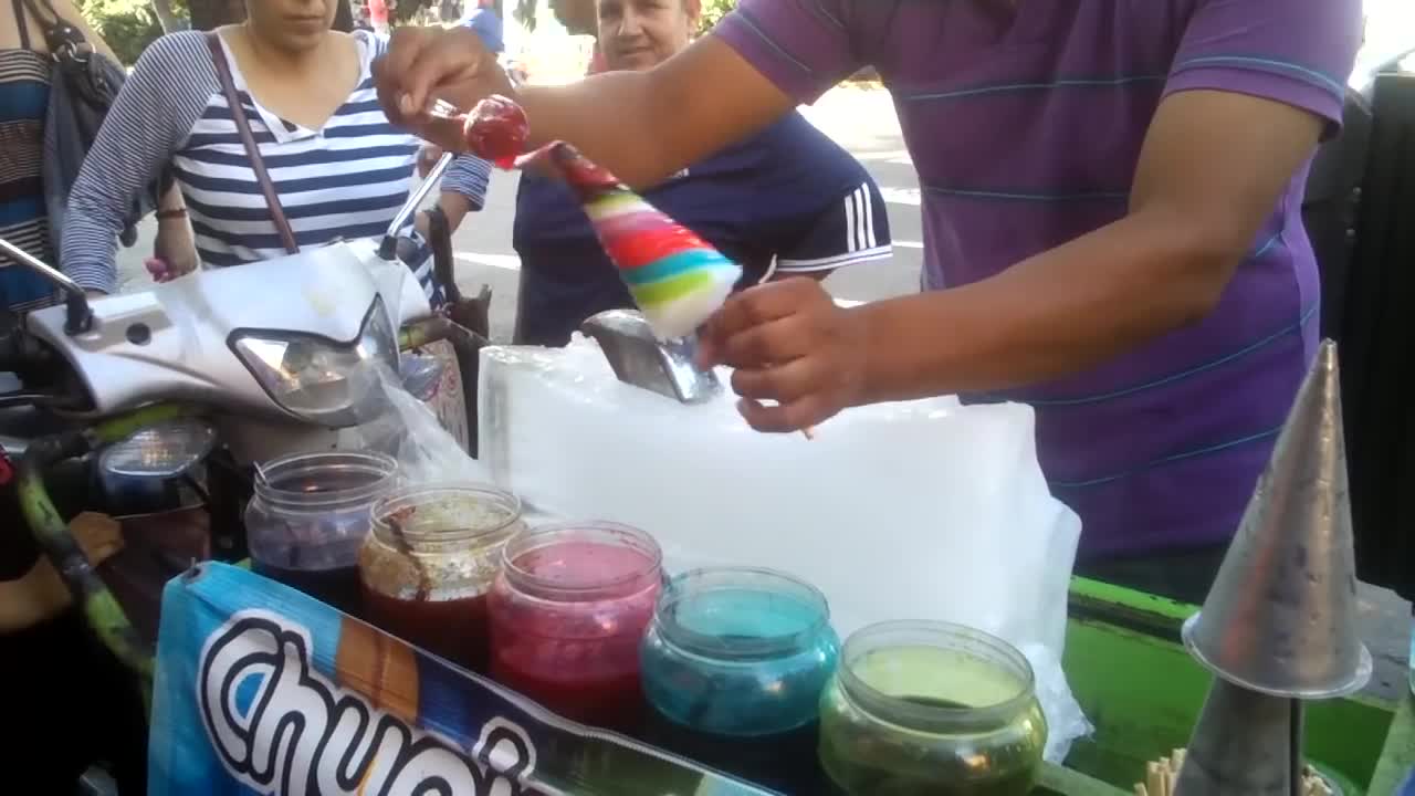 Raspados .... Mexican ingenuity