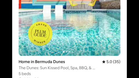 When your Airbnb starts winning awards after we paint your poolside mural