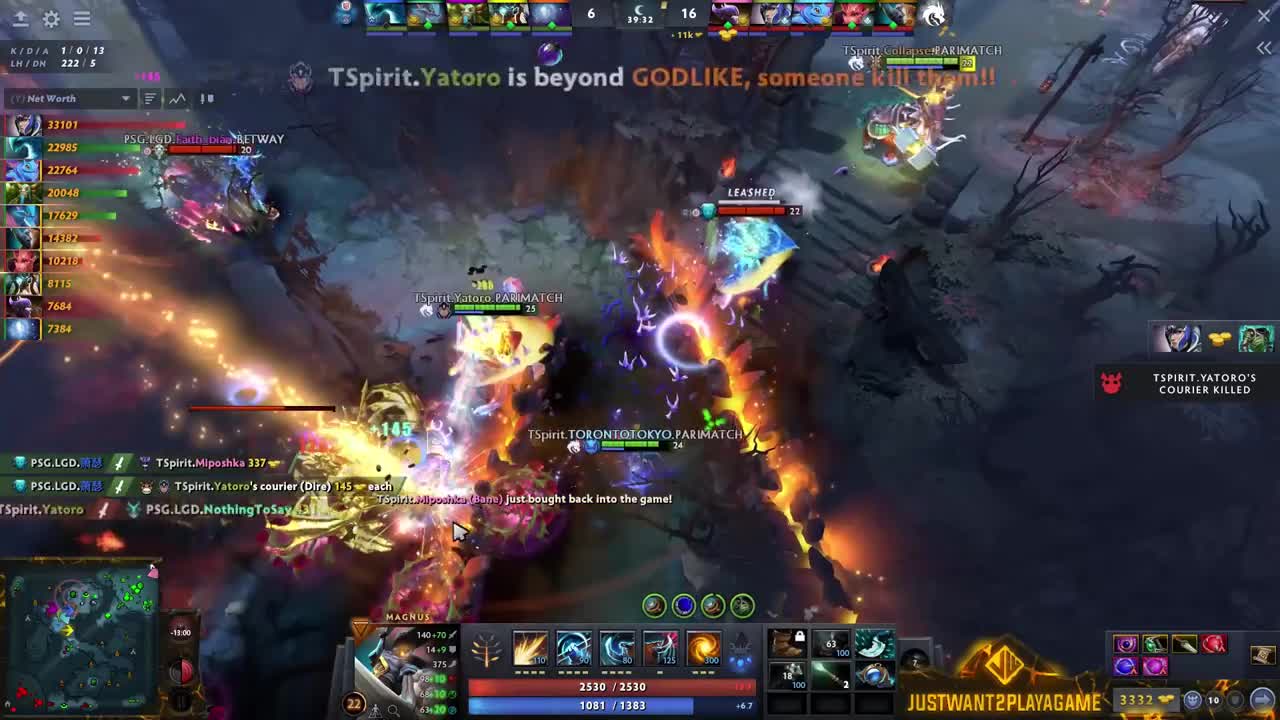 [T.Spirit] COLLAPSE Magnus Insane plays in The International