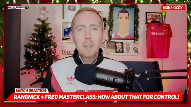 RANGNICK'S MASTERCLASS | Man United 1-0 Crystal Palace MATCH REACTION