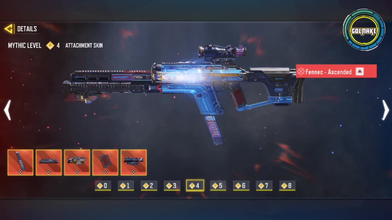 CALL OF DUTY MOBILE MYTHIC FENNEC ASCENDED SOUNDTRACK CODM