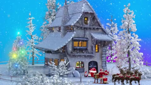 SANTA'S WORKSHOP | THE ELVES ARE BUSY AT WORK, LET'S LISTEN IN | #short