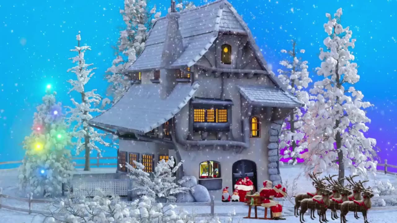SANTA'S WORKSHOP | THE ELVES ARE BUSY AT WORK, LET'S LISTEN IN | #short