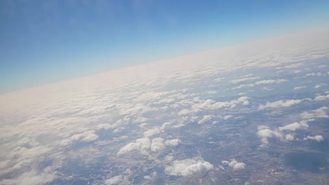 Clouds seen from the plane
