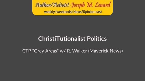 #JLenardDetroit w/ #RickWalker (#Maverick #News, #Canada) discuss "#GreyAreas"