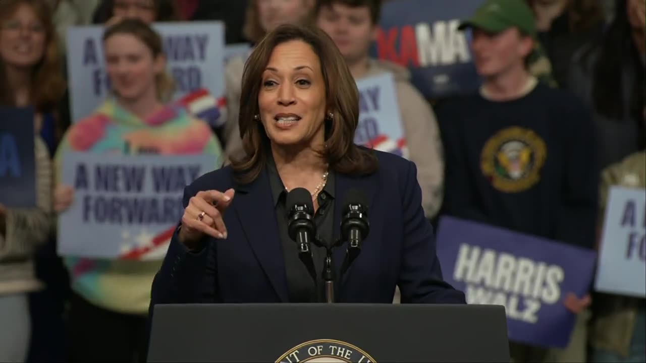 VP Harris campaigns in battleground Wisconsin