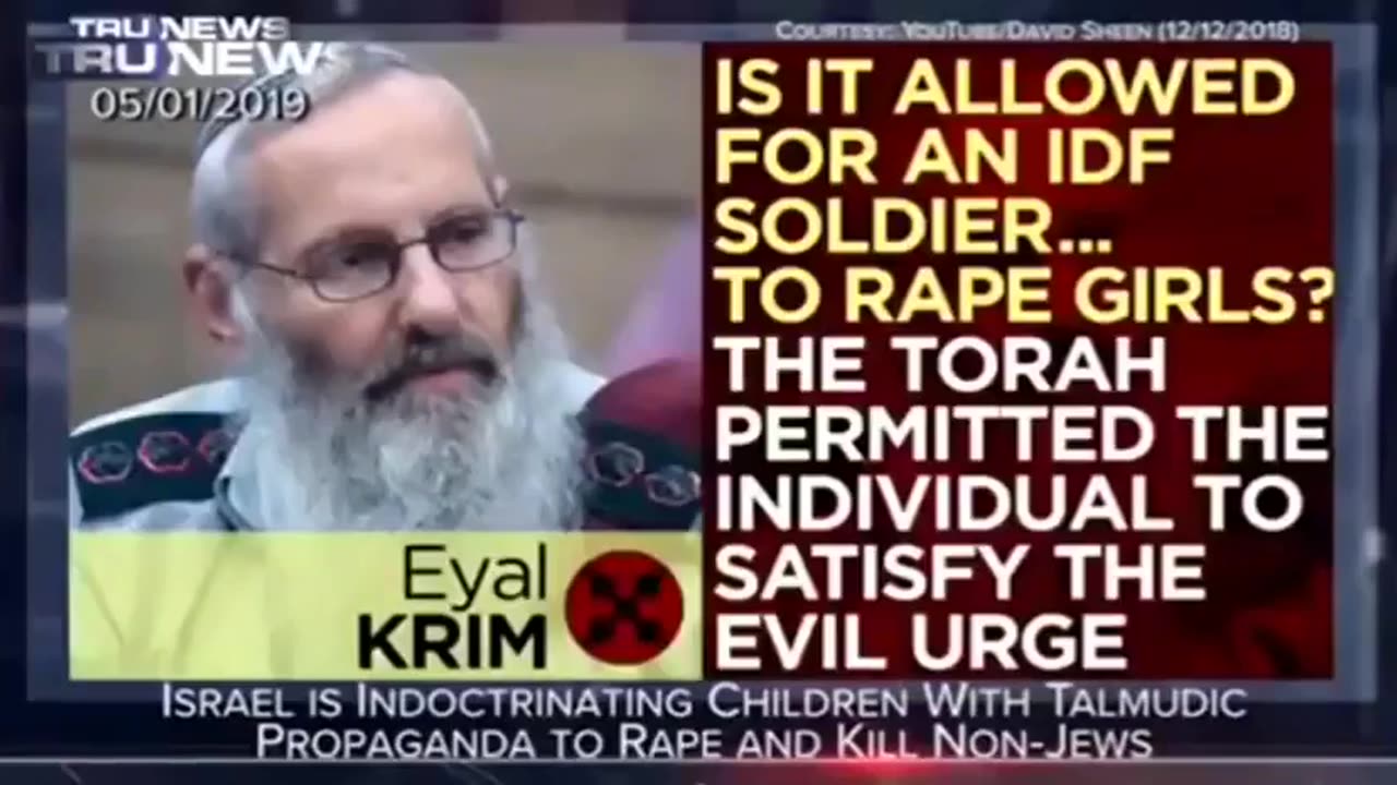 Talmudic teaching that permits jews to rape non-jews is written as a story inside Israeli children's schoolbooks.