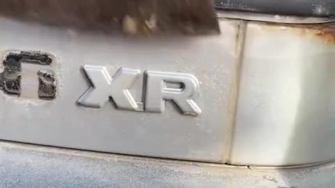 Remove a car emblem