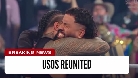 THE USOS ARE REUNITED