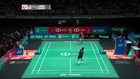 PETRONAS Malaysia Open 2022 ｜ Kunlavut Vitidsarn (THA) vs. Kento Momota (JPN) [2] ｜ SF