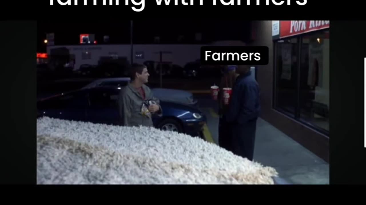 Trying to talk to farmers