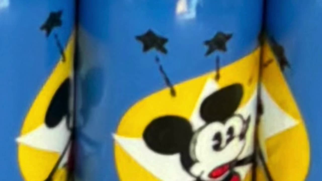 Disney Parks Mickey Mouse Blue Water Bottle #shorts