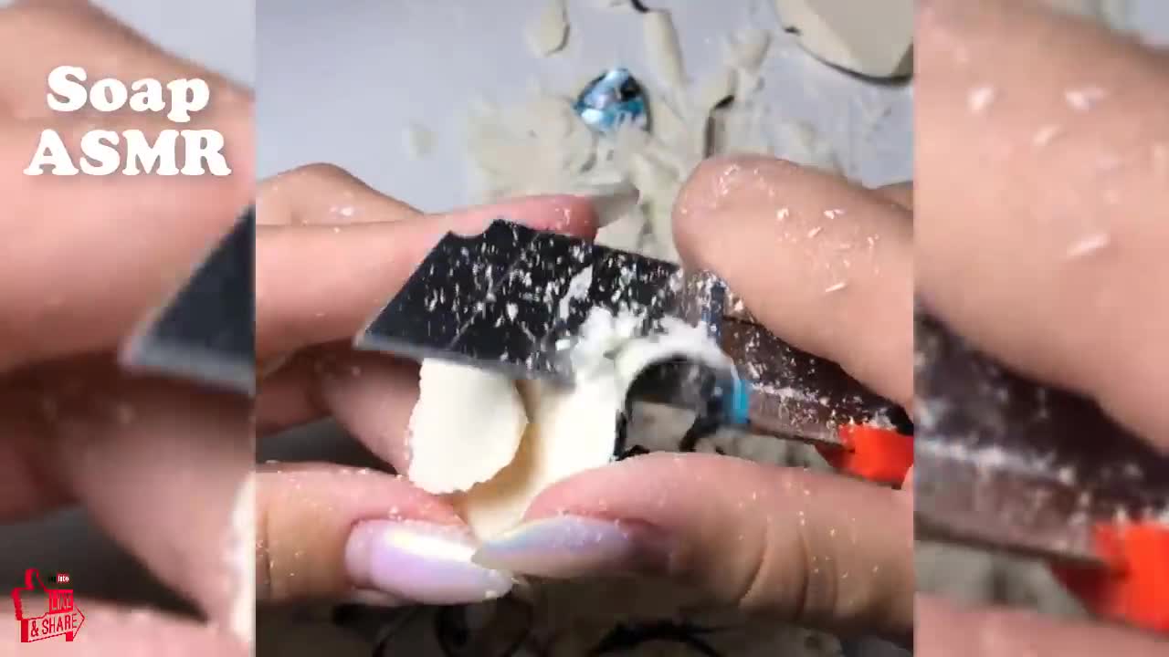 Soap Carving ASMR ! Relaxing Sounds ! (no talking) Satisfying ASMR Video _ P219