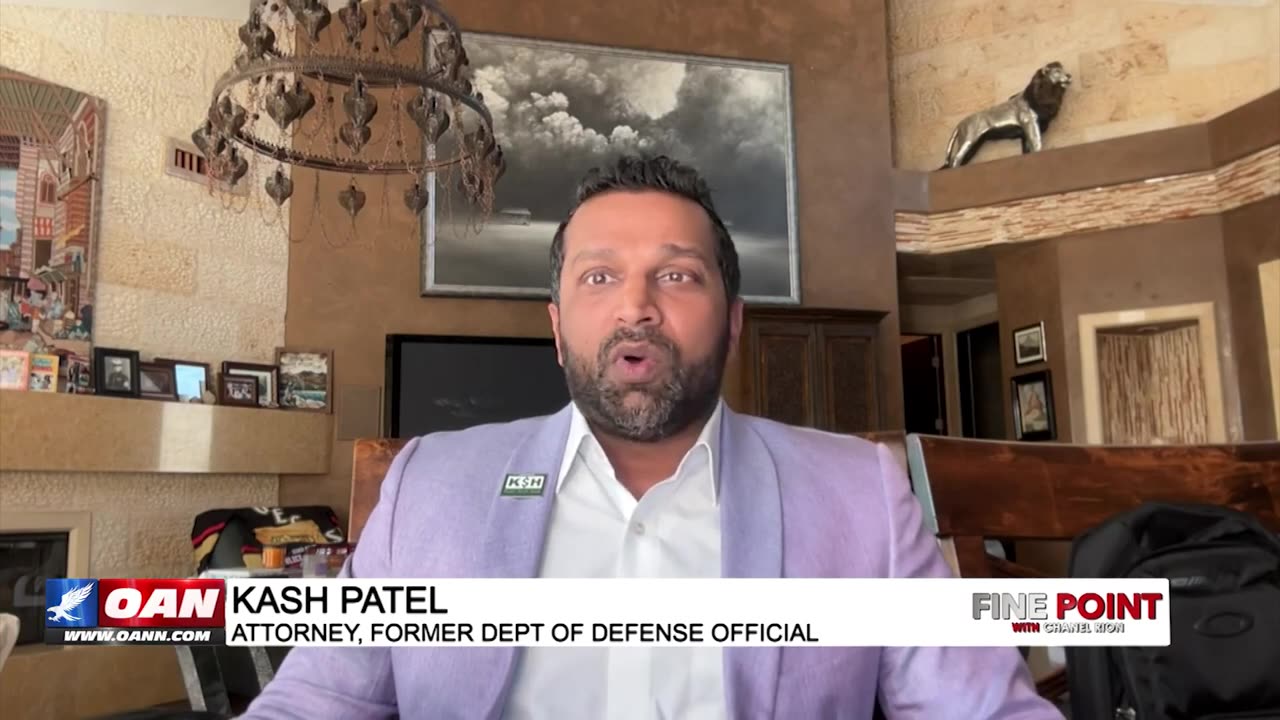 OANN - Fine Point - Kash'n In - With Kash Patel