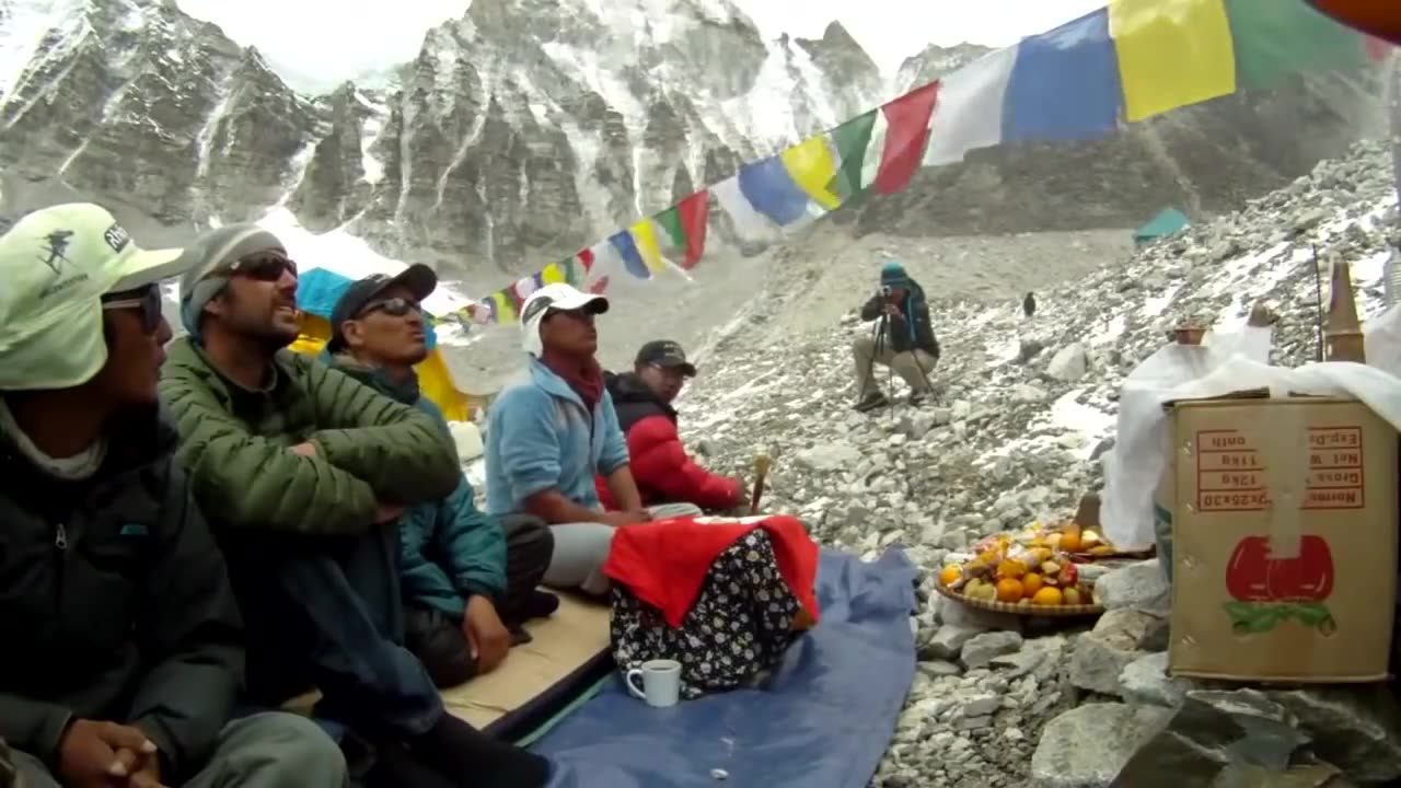 Paragliding from the Summit of Everest