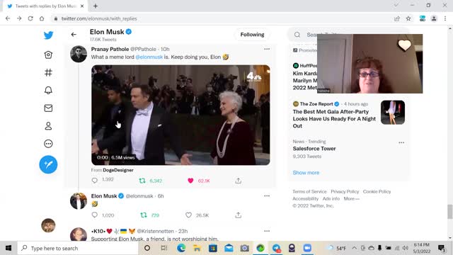 Elon Musk and His Mom - Amazing