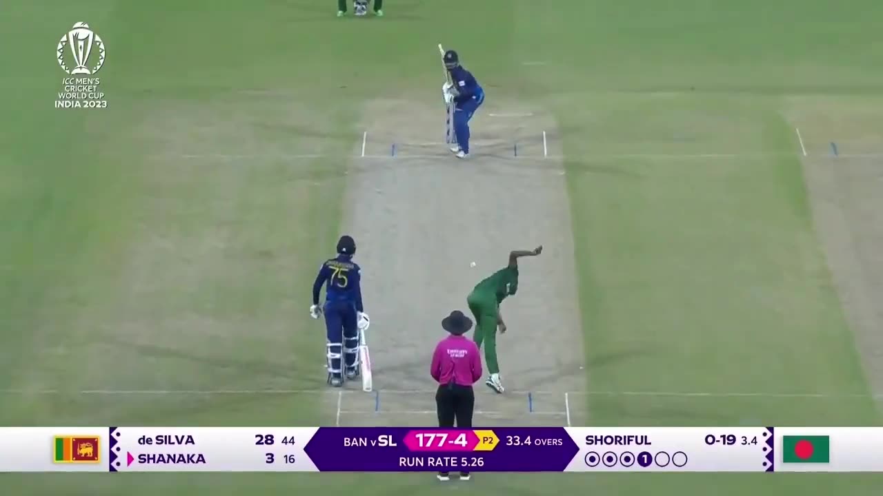 Bangladesh vs Sri Lanka WarmUp Match Highlights - ICC Cricket World Cup 2023