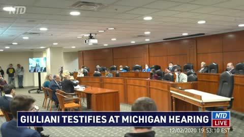 Melissa Carone's Testimony During Michigan Legislative Hearing on the Election