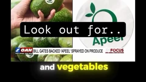 If you see this label “#Apeel”🏷️ on your fruits, vegetables or any food products