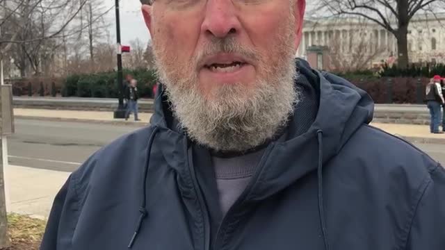 1/6/2021 on sidewalk in front of 🇺🇸The Supreme Court